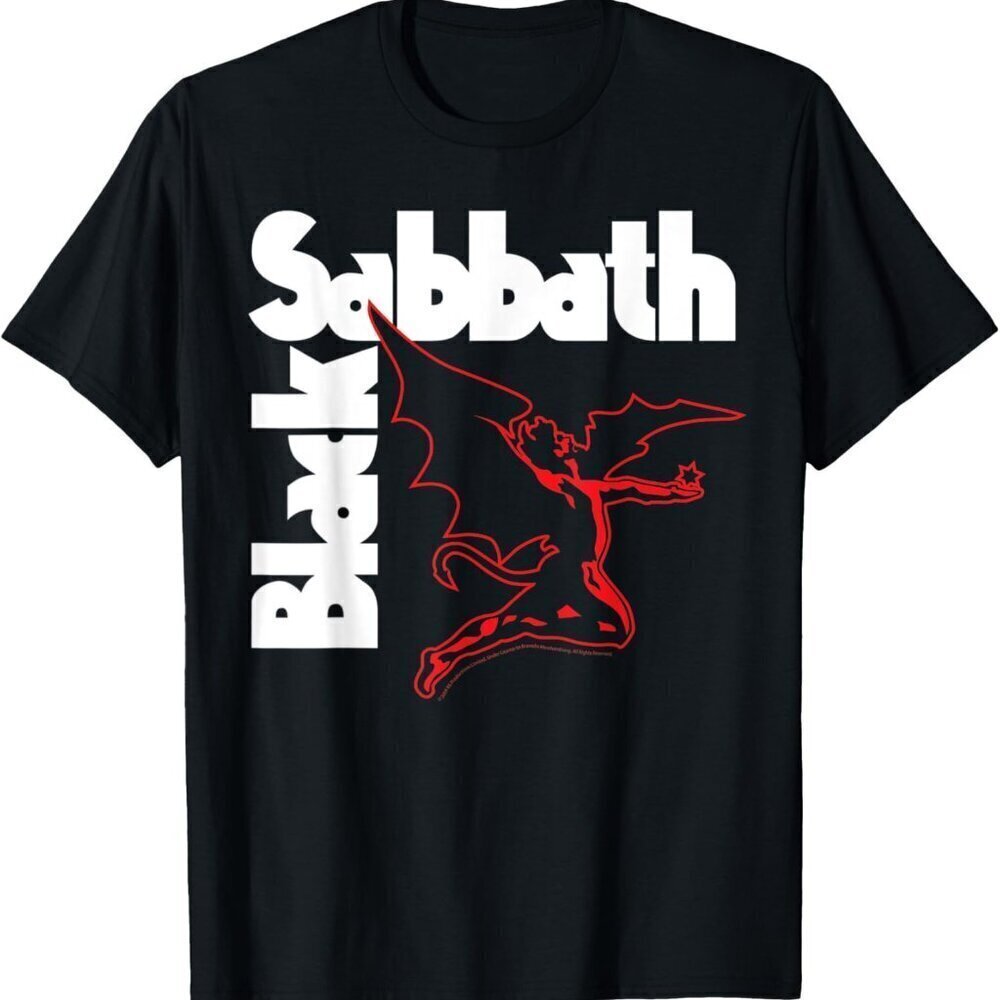 Black Sabbath Creature T-Shirt | Dark Fantasy Rock Band Tee | Heavy Metal Horror